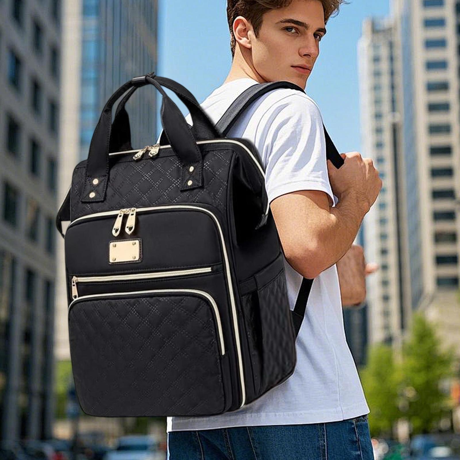 2-in-1 Lunch Backpack For Work - огляд і ціна Laptop Backpack 15.6