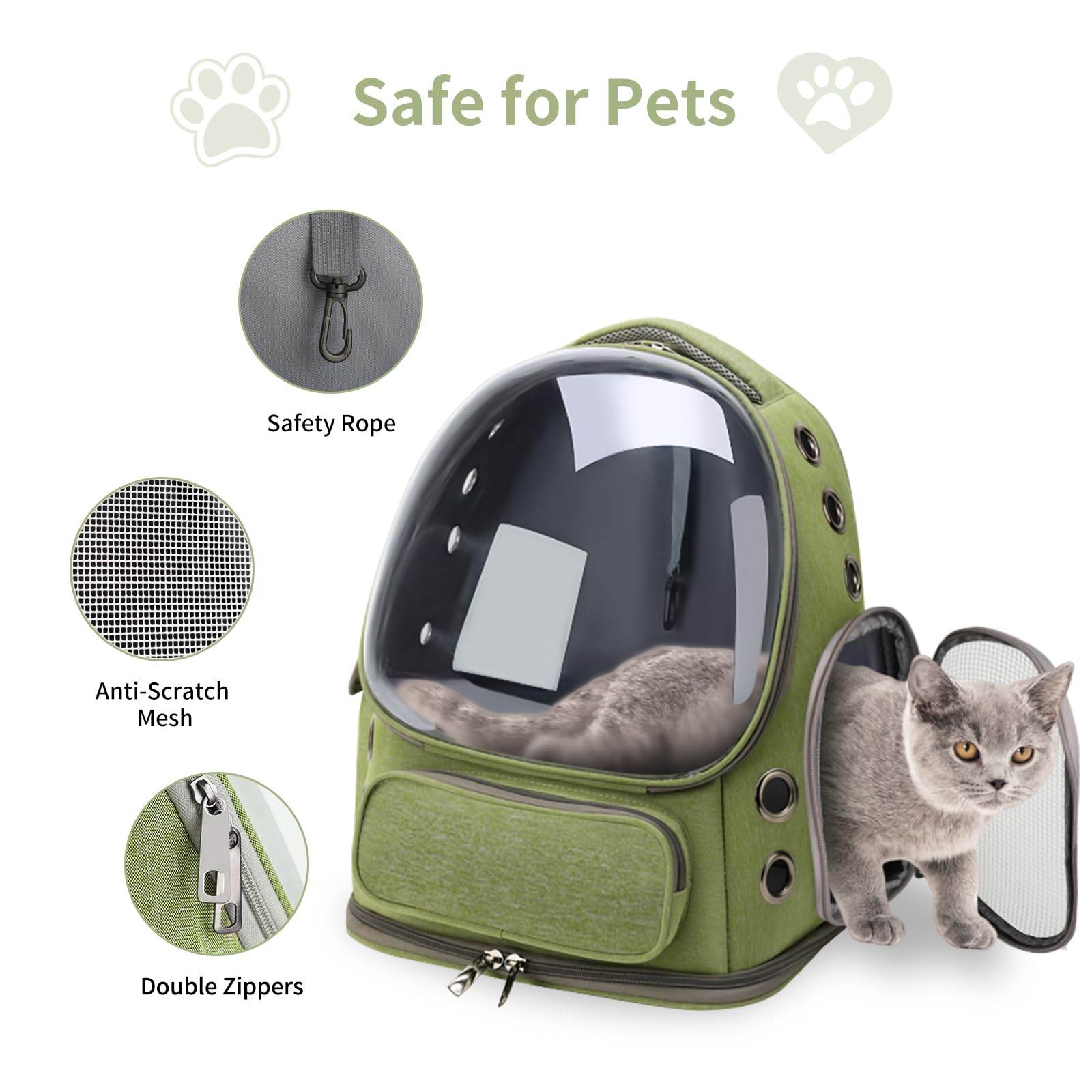 Cat Backpack Carrier Breathabl - огляд і ціна Foldable Backpack Small